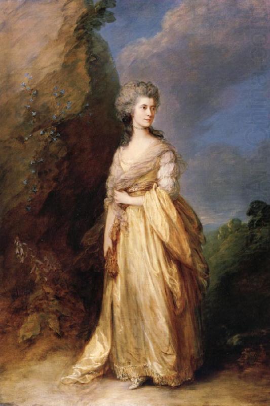 Thomas Gainsborough Mrs.Peter william baker china oil painting image